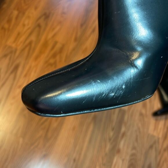 Zara Tall Black Boots, Heels, Fast Fashion, Knee, Fall, 36, 5.5 - Picture 4 of 13